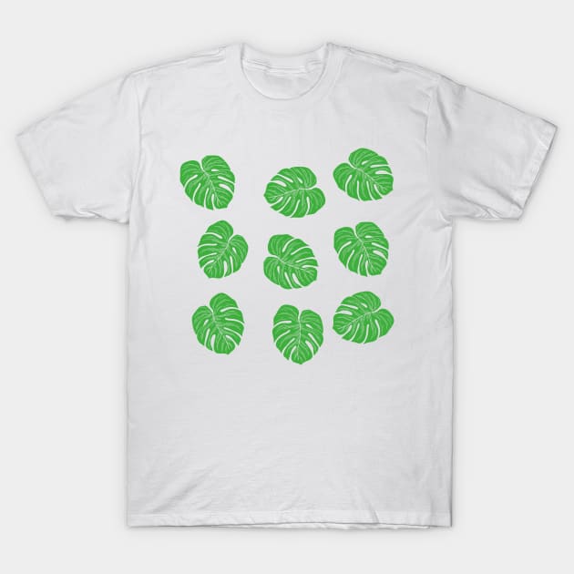 Monstera Plant T-Shirt by KiyoMi